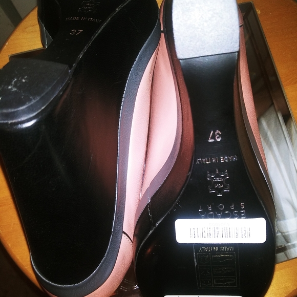 Escada sz7 wedge platform pumps never worn - Picture 8 of 10